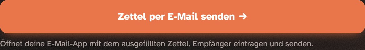 Die Schaltfläche Zettel per E-Mail senden