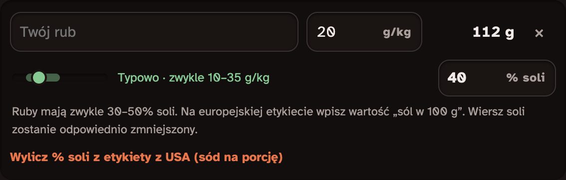 Gotowy rub zamiast mieszanki przypraw