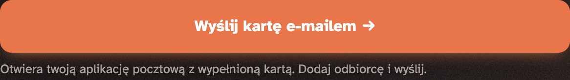 Przycisk Wyślij kartę e-mailem